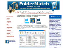 Tablet Screenshot of foldermatch.com